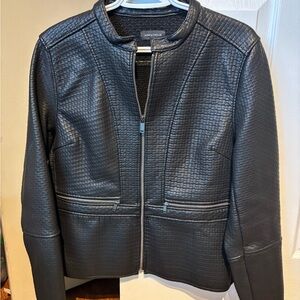 Liz Claiborne Black Textured Women's Jacket